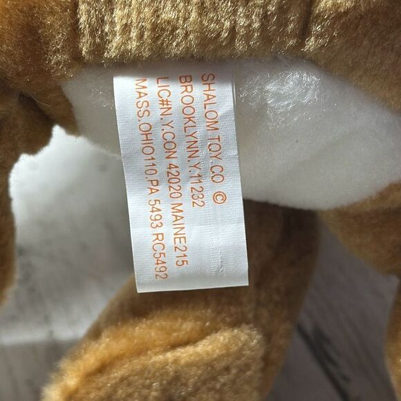 Shalom Toy Co Vintage 13-14 Inch Tramp Look Brown Dog RARE - Picture 8 of 9